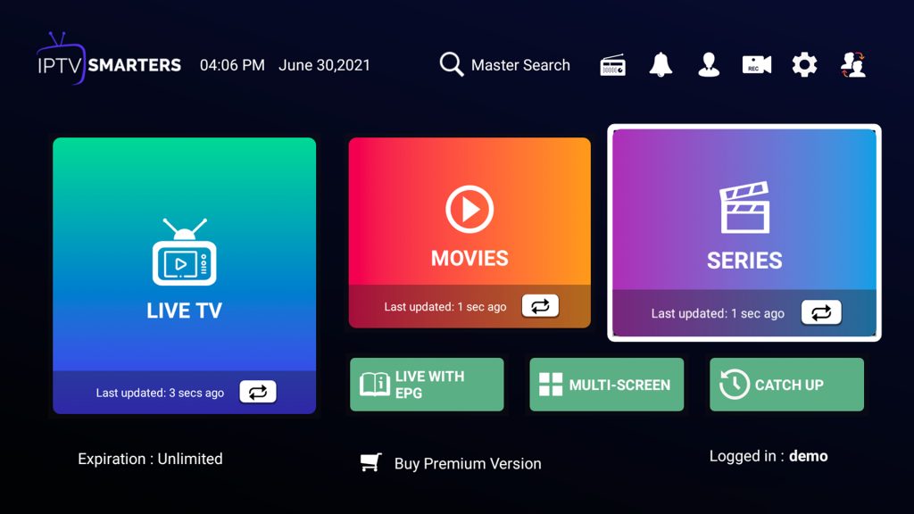 IPTV player windows IPTV Smarters app is now available for Wind